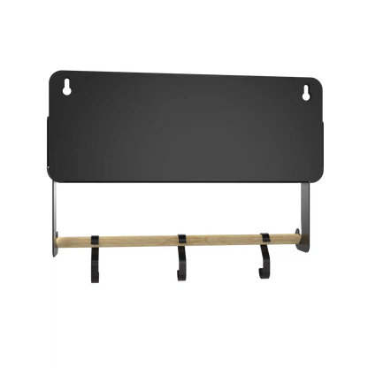 Black Hanging / Magnetic Rack System-Shelf W/Brackets