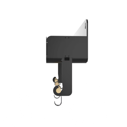 Black Hanging / Magnetic Rack System-Shelf W/Brackets