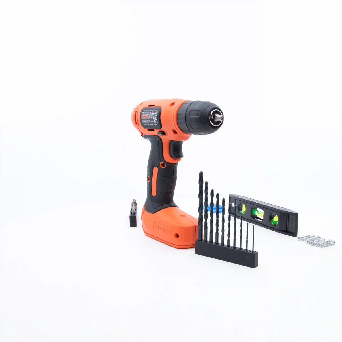 8V MAX* Cordless Drill + 43 Pc. Home Decor Project Kit