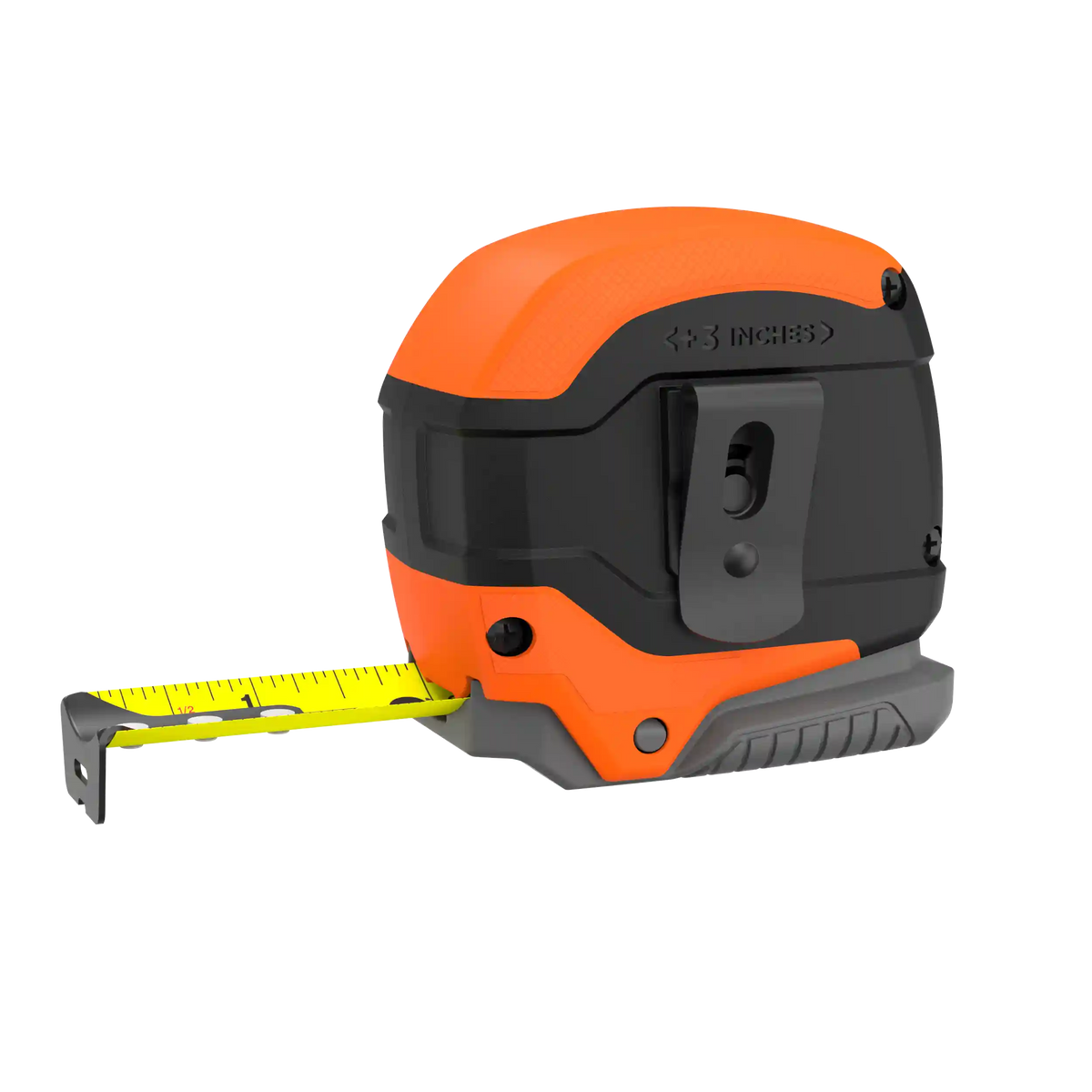 Tape Measure, Grip Release, Autolock & Self Lock, 25-Foot