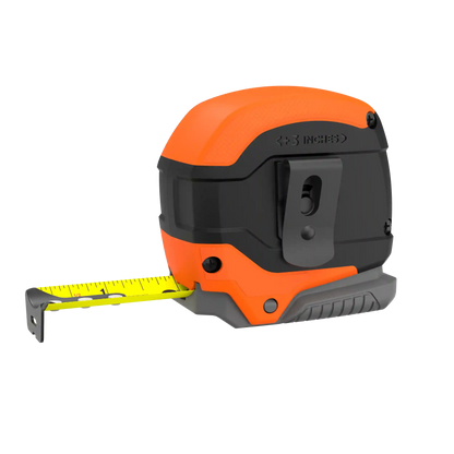 Tape Measure, Grip Release, Autolock & Self Lock, 25-Foot