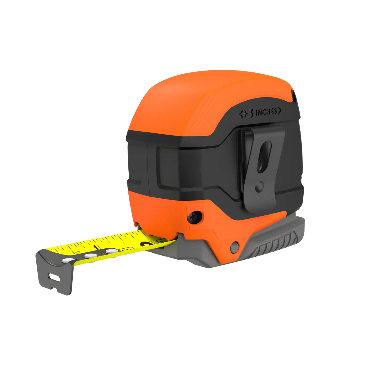 Tape Measure, Grip Release, Autolock & Self Lock, 25-Foot