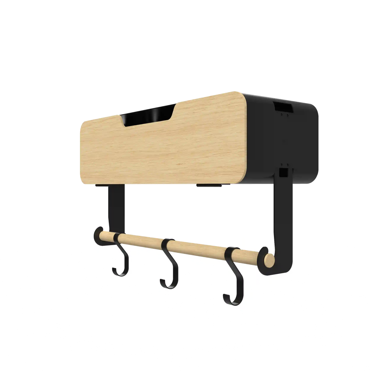 Hanging / Magnetic Rack System - Shelf With Door W/Brackets (T)