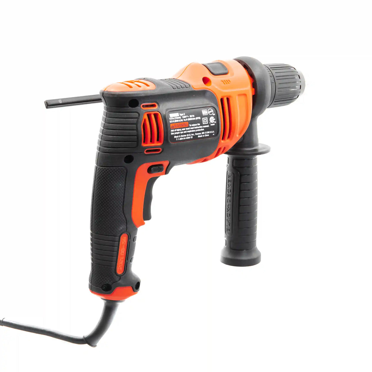 Hammer Drill, 6.5-Amp, 1/2-Inch