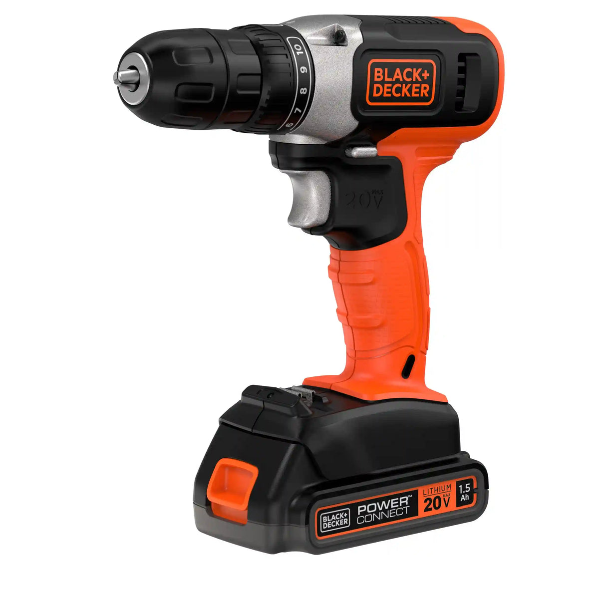 20V MAX* POWERCONNECT™ Cordless Drill/Driver, Battery and Charger Included