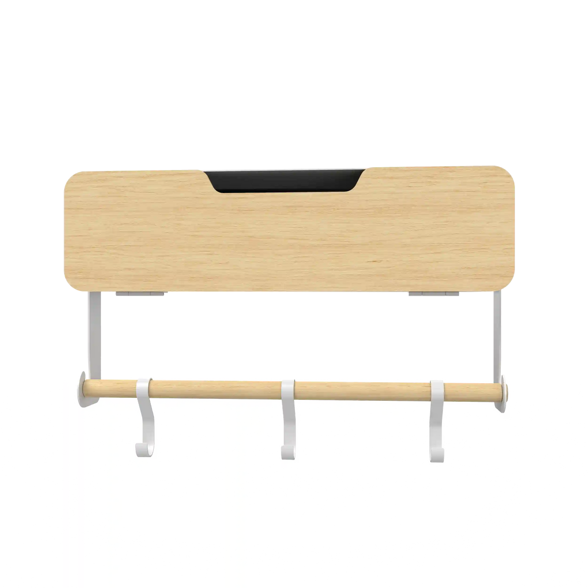White Hanging / Magnetic Rack System-Shelf W/ Door