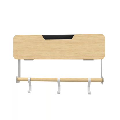 White Hanging / Magnetic Rack System-Shelf W/ Door