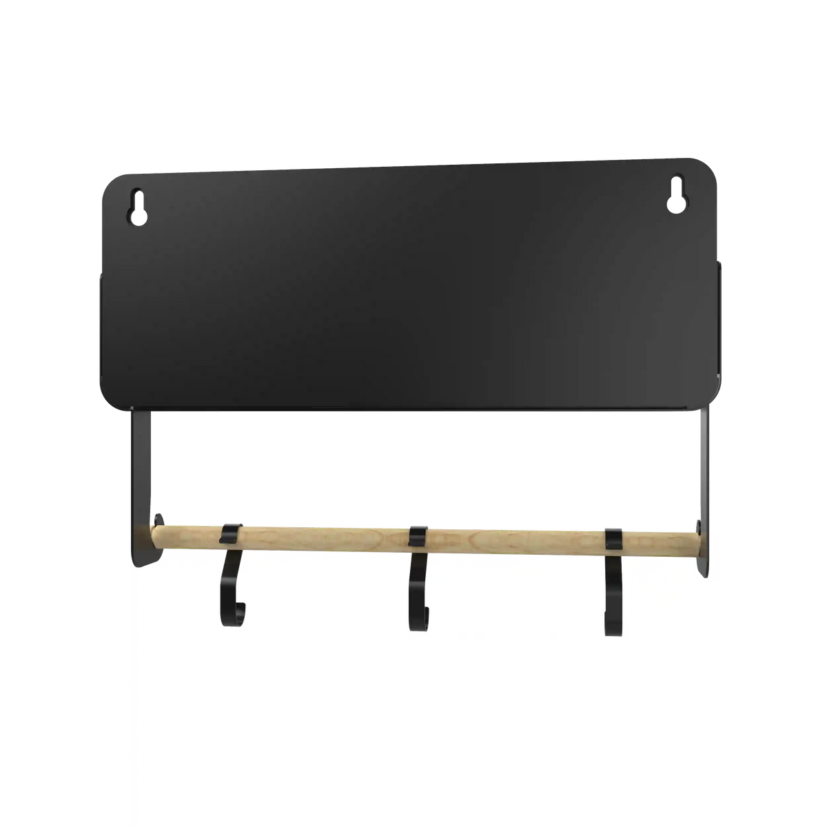 Black Hanging / Magnetic Rack System-Shelf W/Brackets