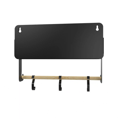 Black Hanging / Magnetic Rack System-Shelf W/Brackets