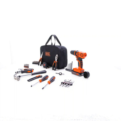 20V MAX* POWERCONNECT™ Cordless Drill/Driver With 68-Piece Project Kit and Tool Bag, Battery and Charger Included