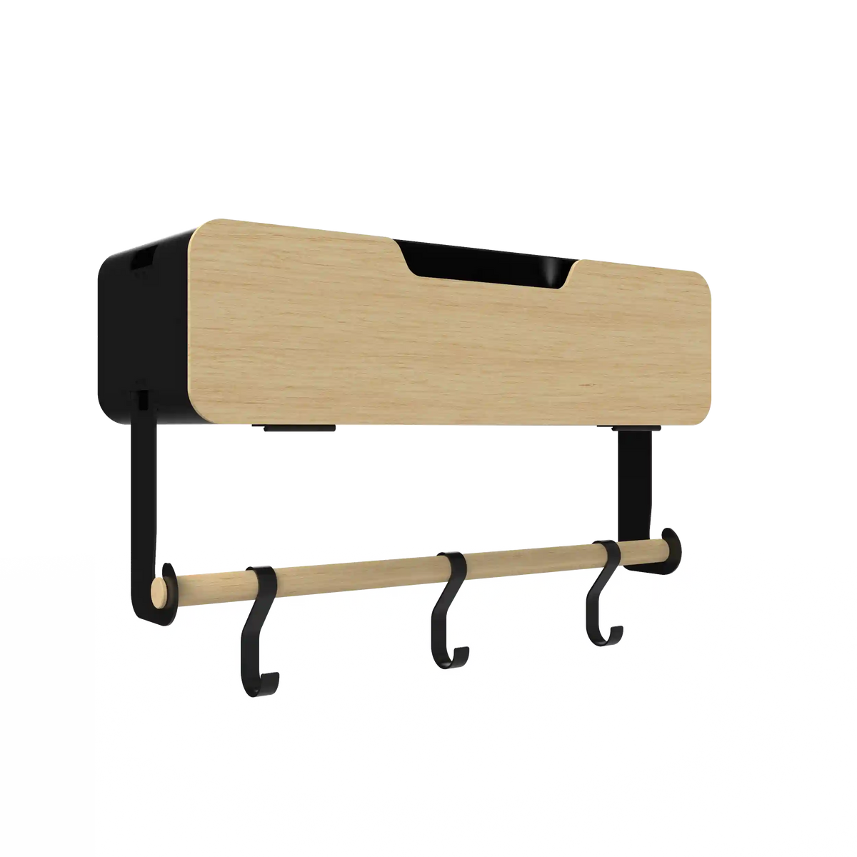 Hanging / Magnetic Rack System - Shelf With Door W/Brackets (T)