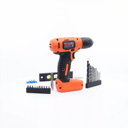8V MAX* Cordless Drill + 43 Pc. Home Decor Project Kit