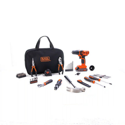 20V MAX* POWERCONNECT™ Cordless Drill/Driver With 68-Piece Project Kit and Tool Bag, Battery and Charger Included