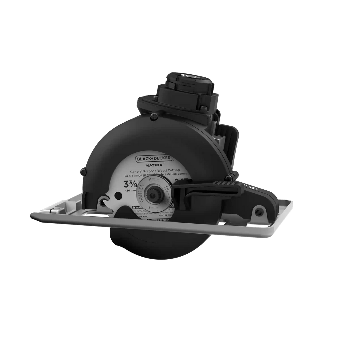 MATRIX™ Trim Saw Attachment with 3-3/8 In Carbide Blade 24T