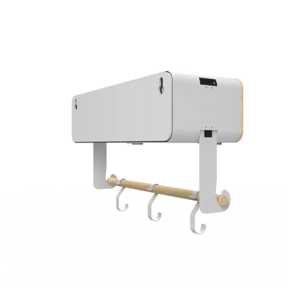 White Hanging / Magnetic Rack System-Shelf W/ Door