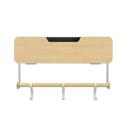 White Hanging / Magnetic Rack System-Shelf W/ Door