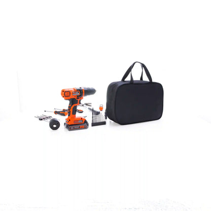 20V MAX* POWERCONNECT™ Cordless Drill/Driver With 68-Piece Project Kit and Tool Bag, Battery and Charger Included