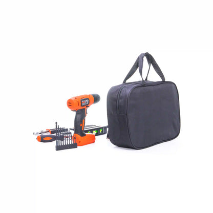 8V Drill & Home Tool Kit, 57 Piece