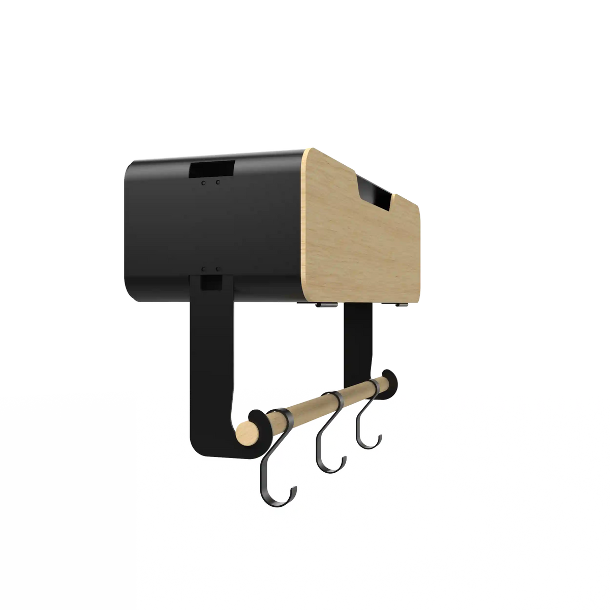 Hanging / Magnetic Rack System - Shelf With Door W/Brackets (T)