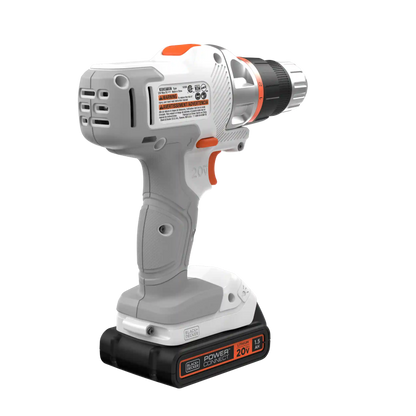 20V MAX *POWERCONNECT™ MATRIX™ Cordless Drill/Driver Kit, Battery and Charger Included (White)
