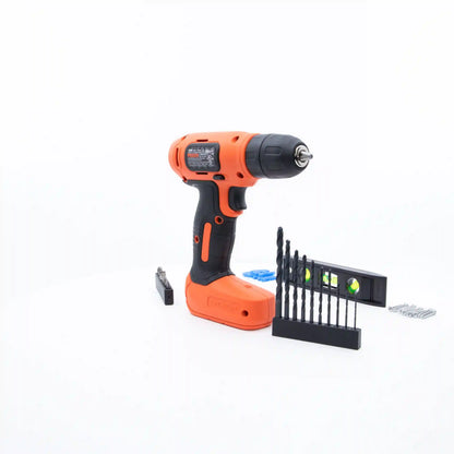 8V MAX* Cordless Drill + 43 Pc. Home Decor Project Kit