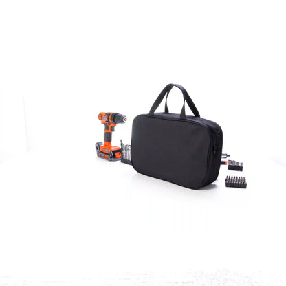 20V MAX* POWERCONNECT™ Cordless Drill/Driver With 68-Piece Project Kit and Tool Bag, Battery and Charger Included