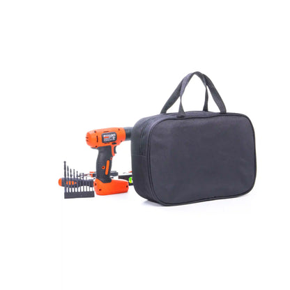 8V Drill & Home Tool Kit, 57 Piece