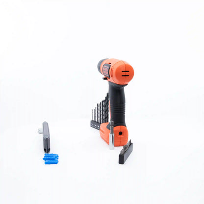 8V MAX* Cordless Drill + 43 Pc. Home Decor Project Kit