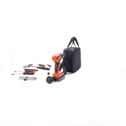 20V MAX* POWERCONNECT™ Cordless Drill/Driver With 68-Piece Project Kit and Tool Bag, Battery and Charger Included