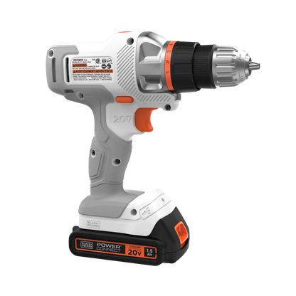 20V MAX *POWERCONNECT™ MATRIX™ Cordless Drill/Driver Kit, Battery and Charger Included (White)